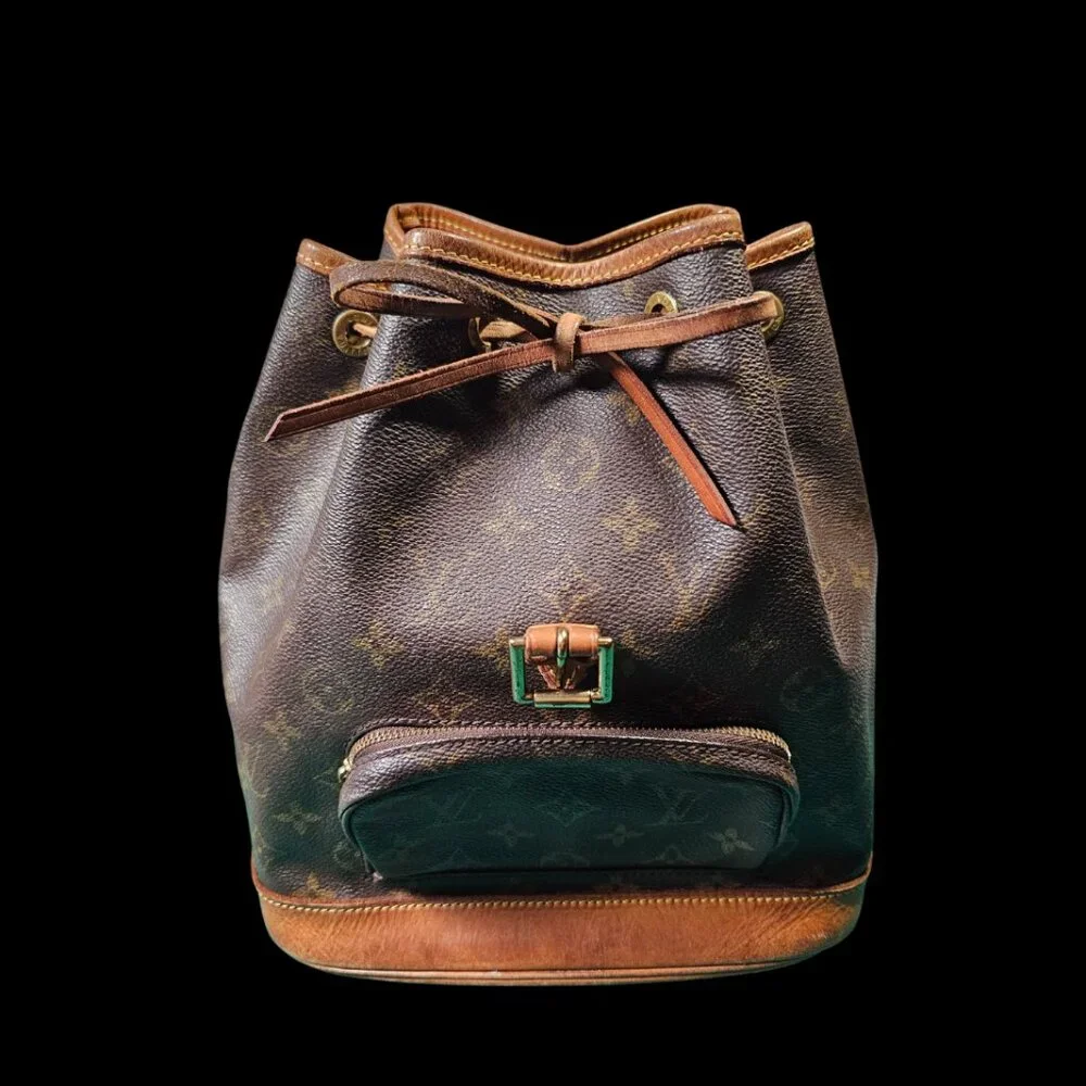 Louis Vuitton Vintage Montsouris Backpack Monogram Canvas MM - Picture 2 of 10